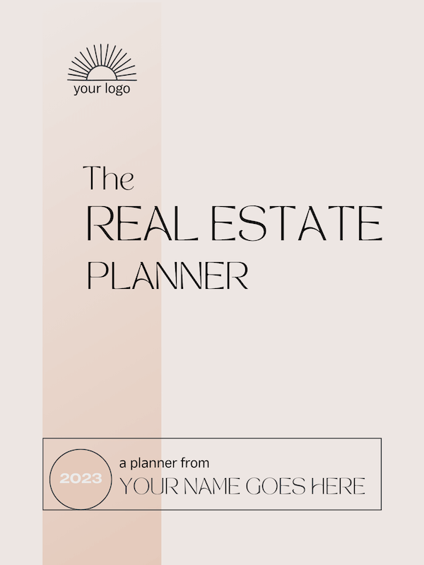 BEIGE Real Estate Planner Template
